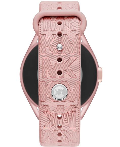 michael kors gen 5e mkgo smartwatch - blush rubber|Michael Kors Access Gen 5E MKGO Pink.